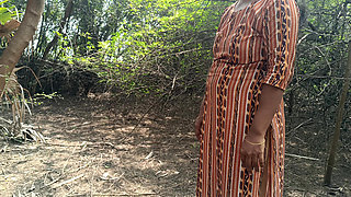 College student Outdoor doggy fuck