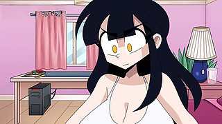 Deep throat, tittyfuck, anime porn