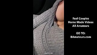 Amateur Sex Compilation - Big Tits Blowjob & Homemade Fucking with Wife
