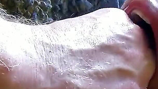 Latina skinny teen Channel fucked in the ass by vacationer at the beach