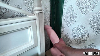 Stepmom Caught Masturbating by Stepson Then Roughly Fucked with Permission - Blowjob, MILF, Amateur, Squirting, Fisting, DP