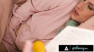 Leana Lovings and Demi Hawks's tribbing scene by Girls Way