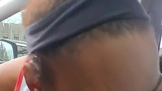 Petite Ebony Gagging on Bwc