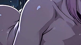 Hentai. Gang Bang with Black Guys
