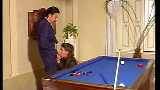 Stunning Babe From Germany Got Fucked on the Pool Table