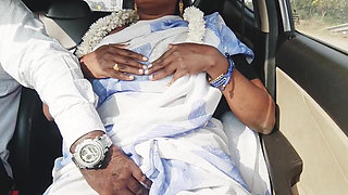 E -2, Full Video, Car Sex, Telugu Dirty Talks, Indian Beautiful Sexy Saree Housewife with Son in Law Romantic Journey