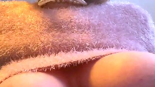 Amateur blond girl with big boobs getting fucked