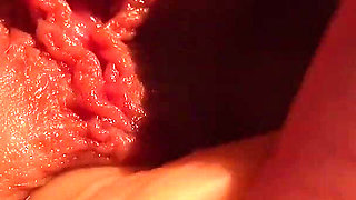 Anal Dildo Masturbation Closeup