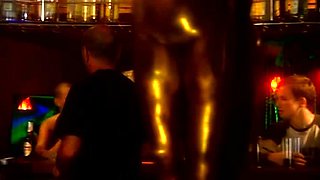 Angelic brunette milf pornstar gives hot blowjob