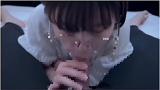 変態彼女出していいよ...精子欲しさにお願いして口いっはいにして飲みこんてこっくん Cum In Mouth Gokkun