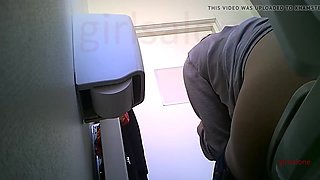 New Mix of 8 Girls caught Peeing at Church - Public cut