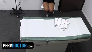 Latin Beauty Apryl Strikes a Bargain for Fake Virginity - Perverted Doctor