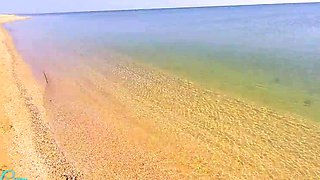 Amateur small breasted gf sucks pov cock