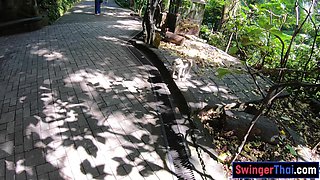 Big bootie Thai GF in a homemade sex sex tape