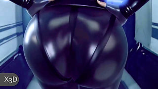 Big dick Thanos fucks black widow