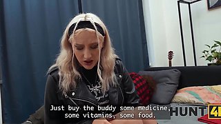 Blonde girl acts inocent but secretly she is such a slut. She loved this cock