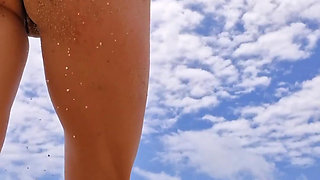 Want to Show You My New Bikini on This Beach