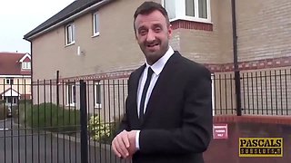 Pascalssubsluts - scarla guzzles cucks husband with sir