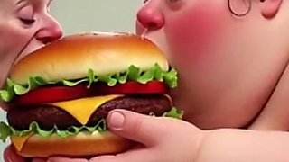 Extremely Skinny Vs Massive SSBBW Feeding Session