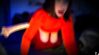 Jinkies, I'm Blind! Velma's Halloween Anal Wrecking by Thick Monster Cock