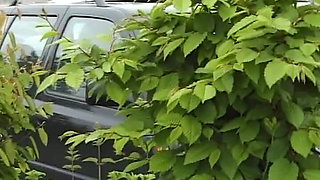 German MILF Amateur Outdoor Big Natural Tits Brunette 1