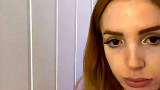 Great Big Boobs On Masturbating Redhead