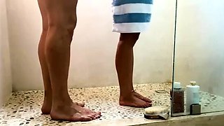 Brunette Milf Big ASS Bounces On Cock