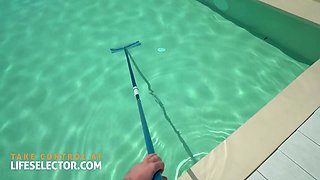 Threesome sex with Angelica Heart