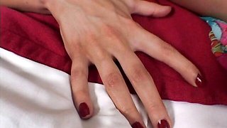 Sophie Moone and Sandra Black are fucking with a nice dildo