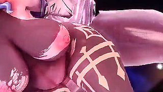 Genshin Impact -hot Spring Monster Fuck Horny Ganyu - 3D Hentai Animations