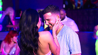 Public sex in a club with the bitch Vivienne Vo