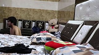 Indian Maid Banging By Home Owner At His Bedroom
