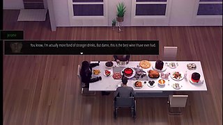 Forbidden passion unfolds with daring wife and bull in thrilling birthday play