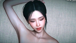 Stepbro Caught His 18 plus Japanese Stepsister Masturbating Her Pussy