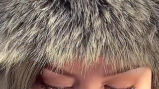 Vilu Vidish Is Sucking Dick in the Winter Forest