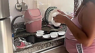 Chubby Girl Accidental Farting While Baking Cute Cupcakes