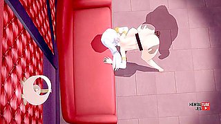 Frieren Hentai - Frieren Fucked Doggy Style - Anime Manga Asian Japanese Porn