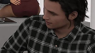 Hard Days: Wife Cheats Her Husband with Hot Blonde Cop While They Are All in the House - Episode 14