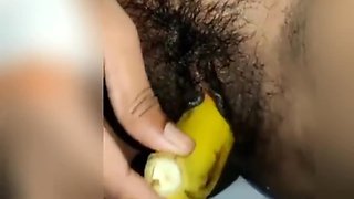 First Time Fingering From Banana With Hindi Audio