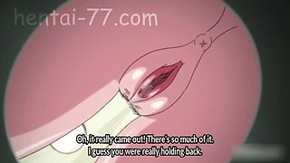 Huge Dick Fucks Her Big Tits - Hentai Video