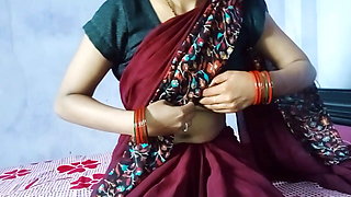 Indian 20 years old Desi bhabhi was cheating by hasbend she was hard sex with dever clear Hindi language