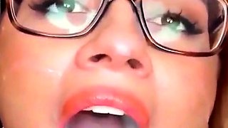 Busty JenKowski bukkake cumslut