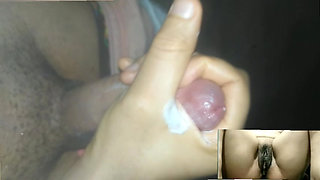 Masturbating for Boyfriend on a video call