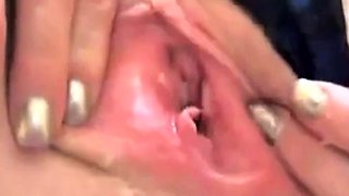 Creamy Pussy Close-Up - Webcam Solo