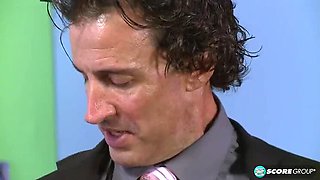 Blonde MILF Bethany James Gets Creampie Fucked By Boss Tony De Sergio