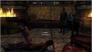 Bdsm Toys In Skyrim Game. The Characters Are Having Fun! Pc Gameplay