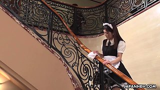 Anna Kimijima - Naughty Maid Gives Her Boss A Blowjob While Hes Sleeping