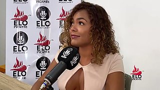 Carla Morelli showcases off her tiny tail