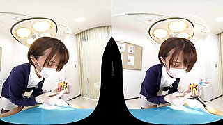 Japanese Nurse VR Short Hair With POV Heat