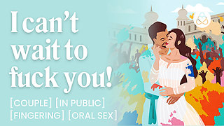 ASMR Audio Porn: Fucking my Boyfriend in Public at the Holi Festival - Oral & Fingering - Erotic Audio Roleplay for Women